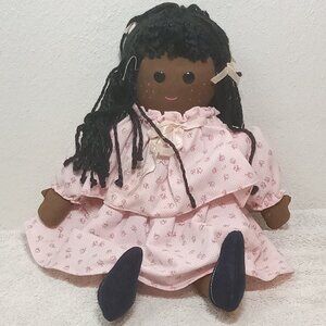 Hand Made African American Doll